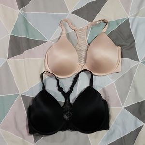 2 Maidenform front clasp 32DD